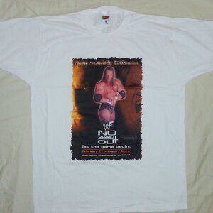 WWF No Way Out 2000 PPV event shirt NEW UNWORN vintage WWE Triple H Pay Per View